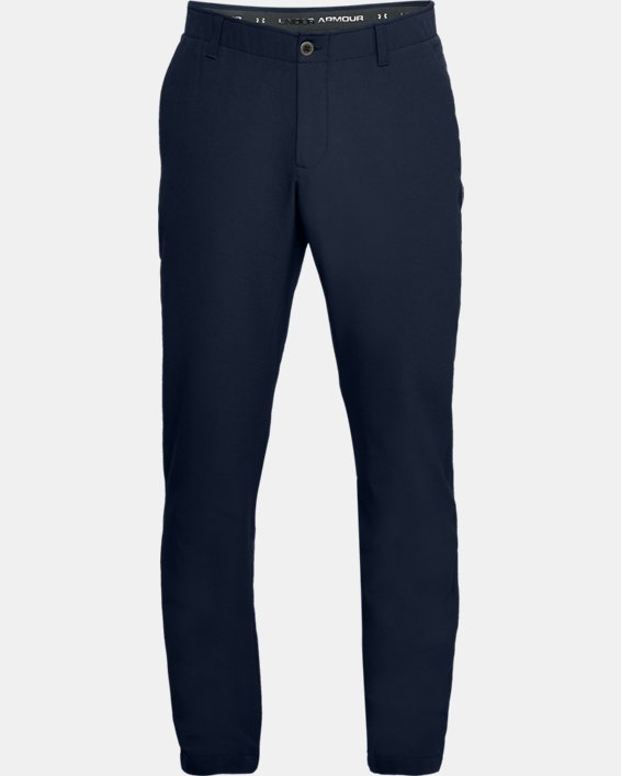 Men's ColdGear® Infrared Showdown Tapered Pants, Navy, pdpMainDesktop image number 4